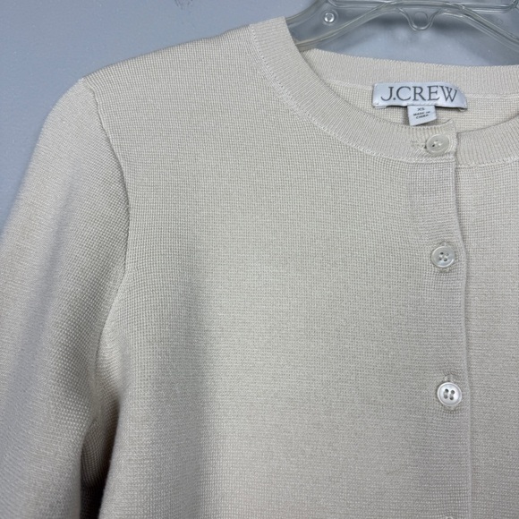 J Crew 2024 Button Round Circle Neck Cardigan Sweater - Picture 4 of 6